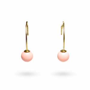 Brincos Pong Pink