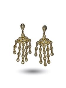 Brincos Golden Waterfall