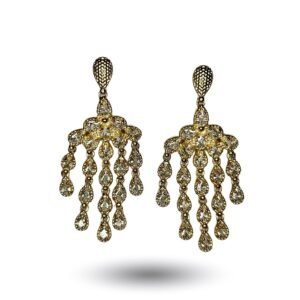 Brincos Golden Waterfall