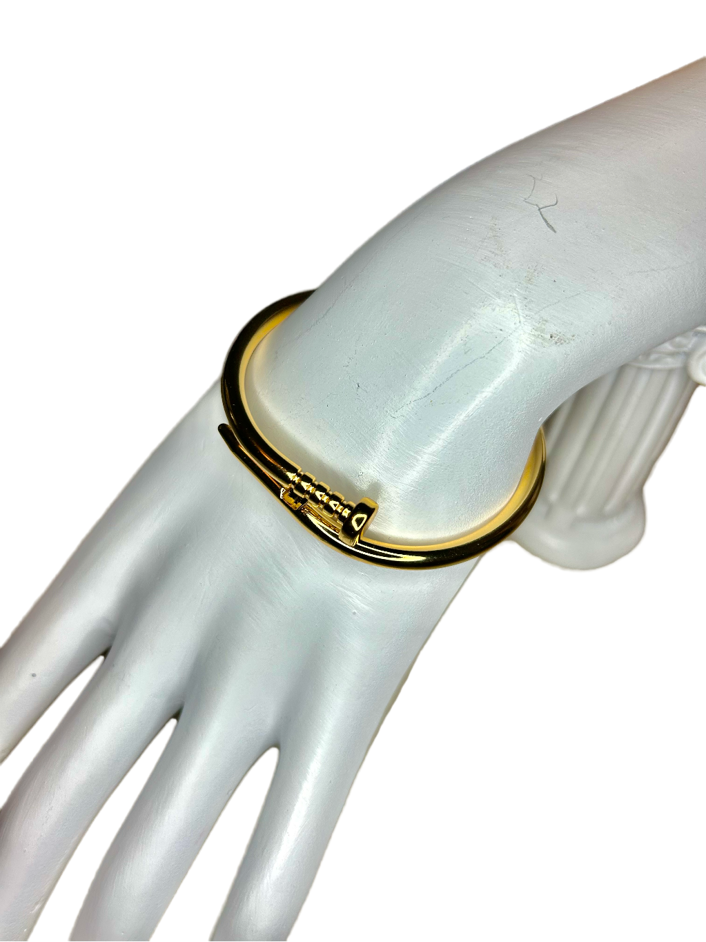 Bracelete Golden Nail - Imagem 5