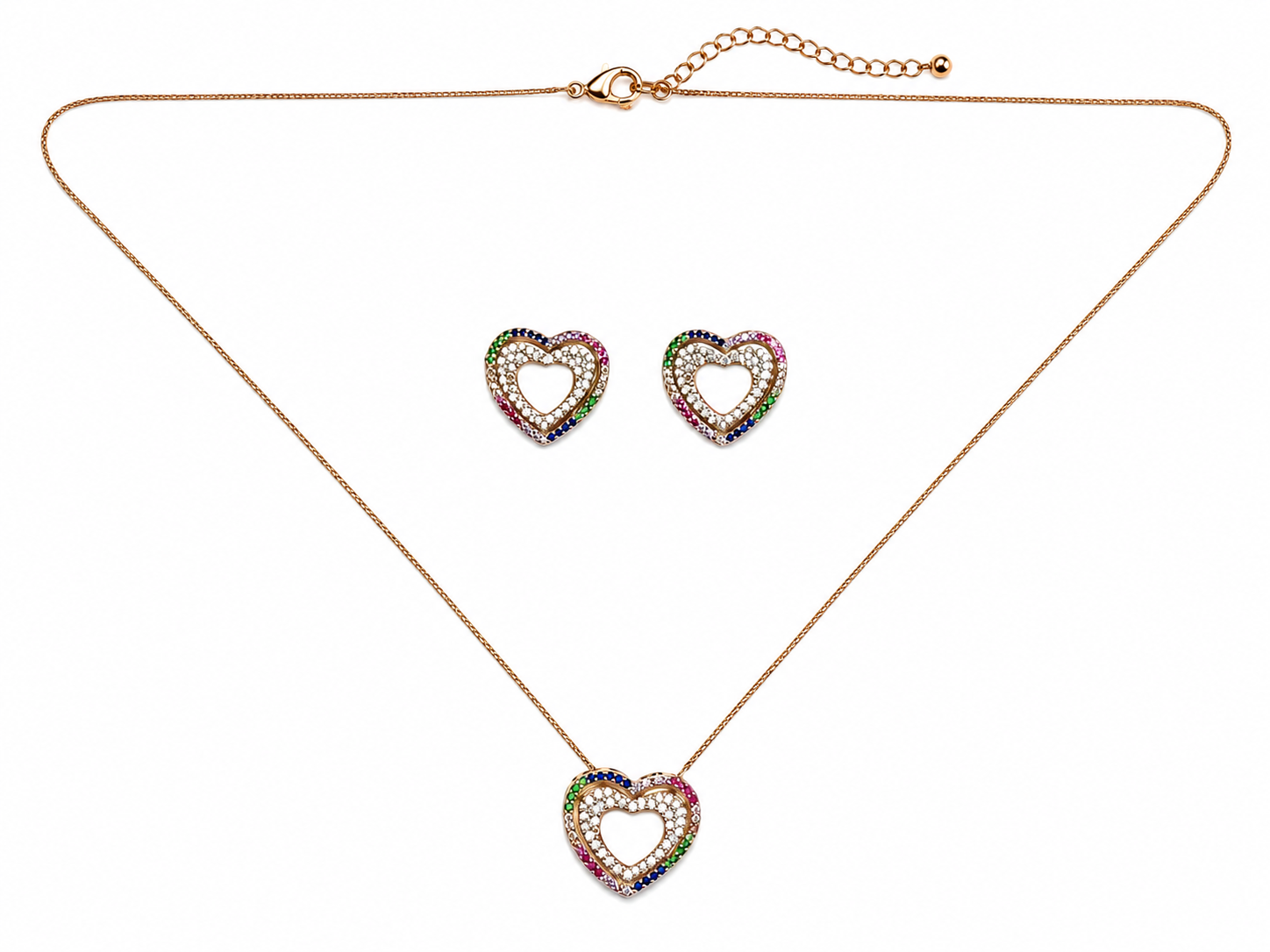 Conjunto Rainbow Heart - Imagem 2