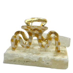 Presilha Velvet Grid