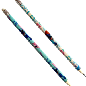 Lápis Hb Preto Com Borracha Stitch