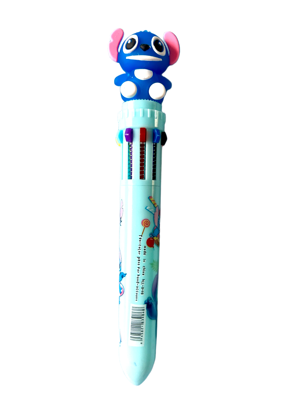 Caneta Esferográfica 10 Cores Lilo & Stitch - Imagem 3