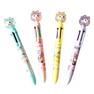 Caneta 06 Cores Hello Kitty E Amigos