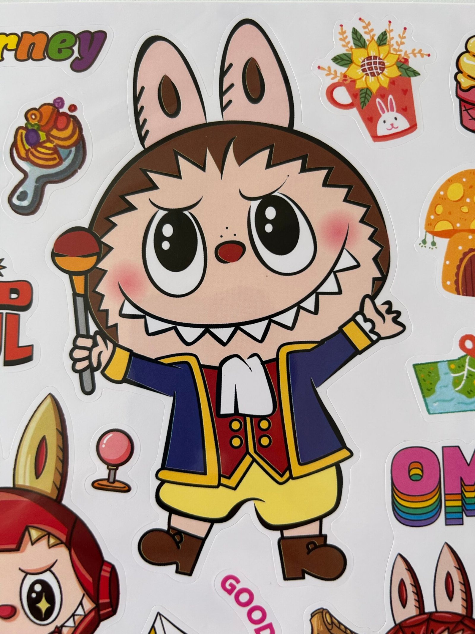 Sticker Labubu - Imagem 3