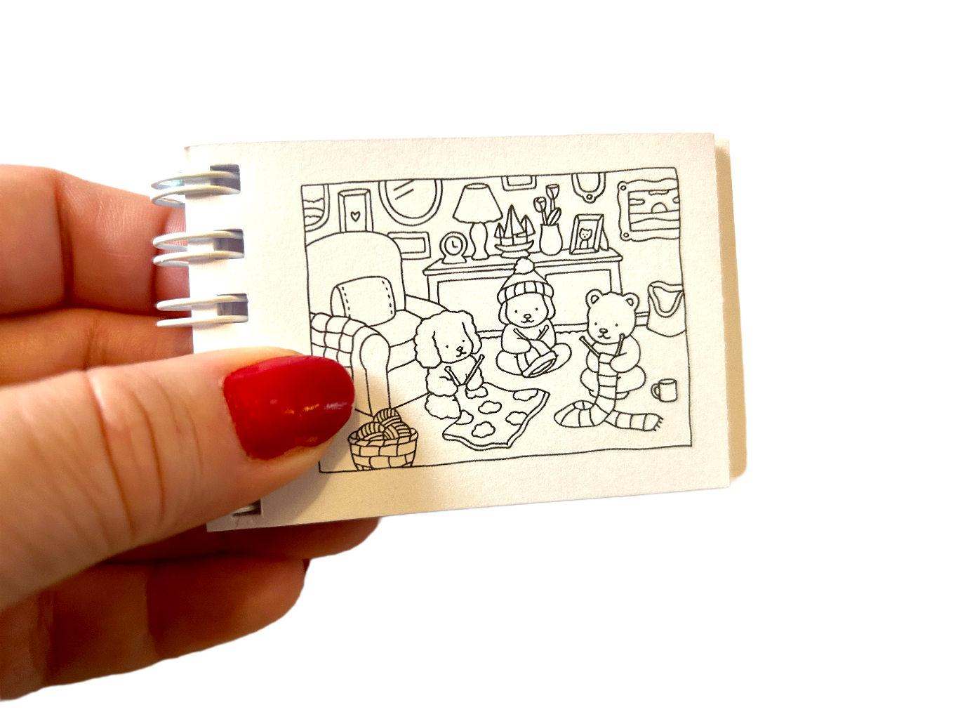 Mini Caderno De Colorir Bobbie Goods 40 Pgs - Imagem 4