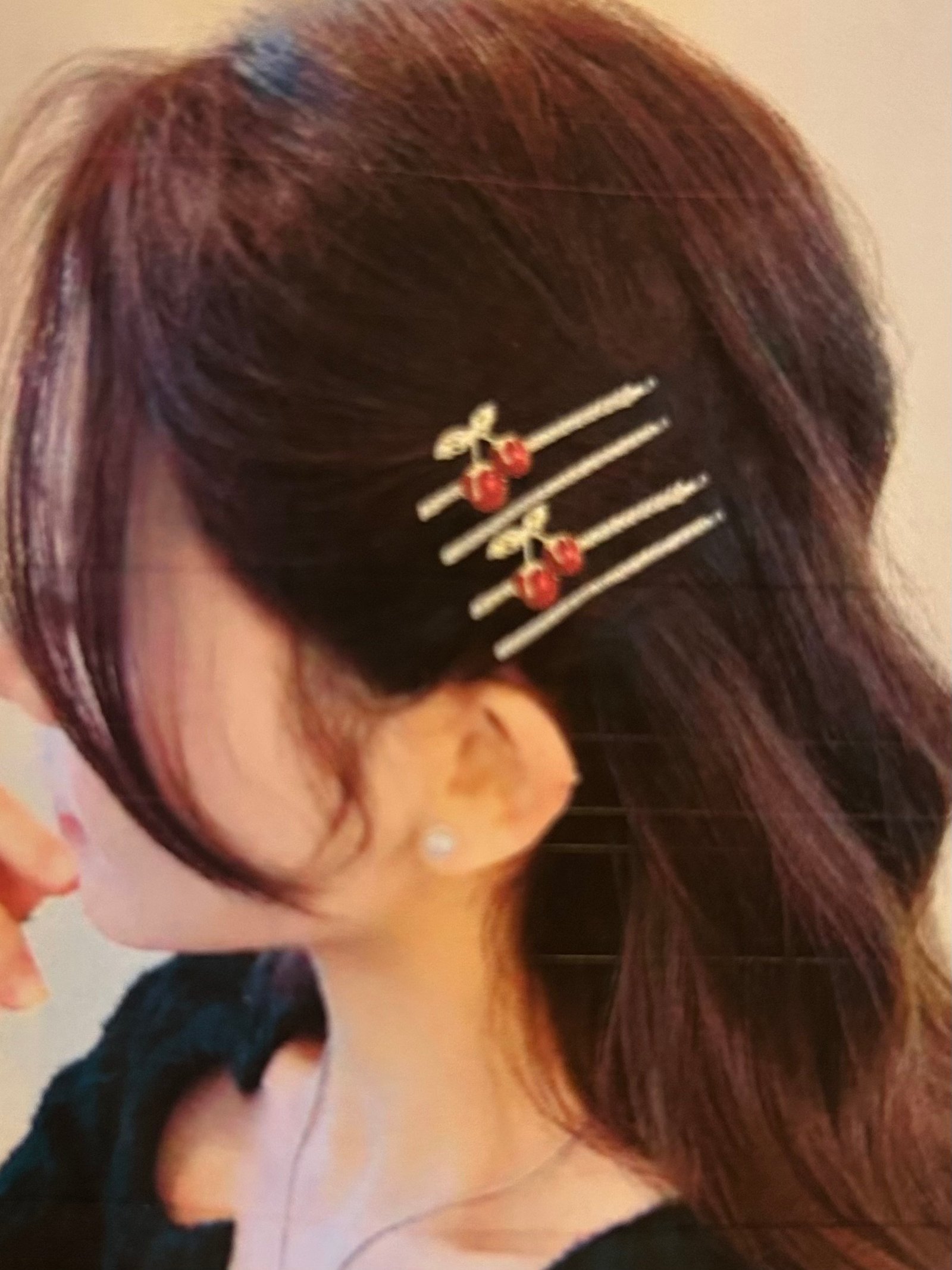 Presilha Clip Endless Cherry - Imagem 5