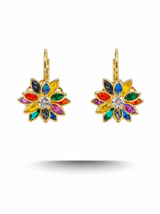 Brincos Bloom Lumiere