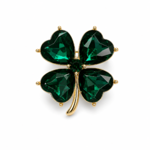 Broche Emerald Éclat