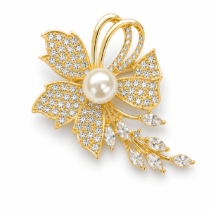 Broche Pearl Royale