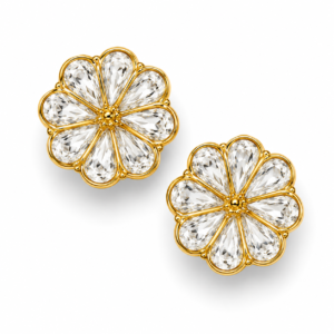Abotoaduras Crystal Bloom